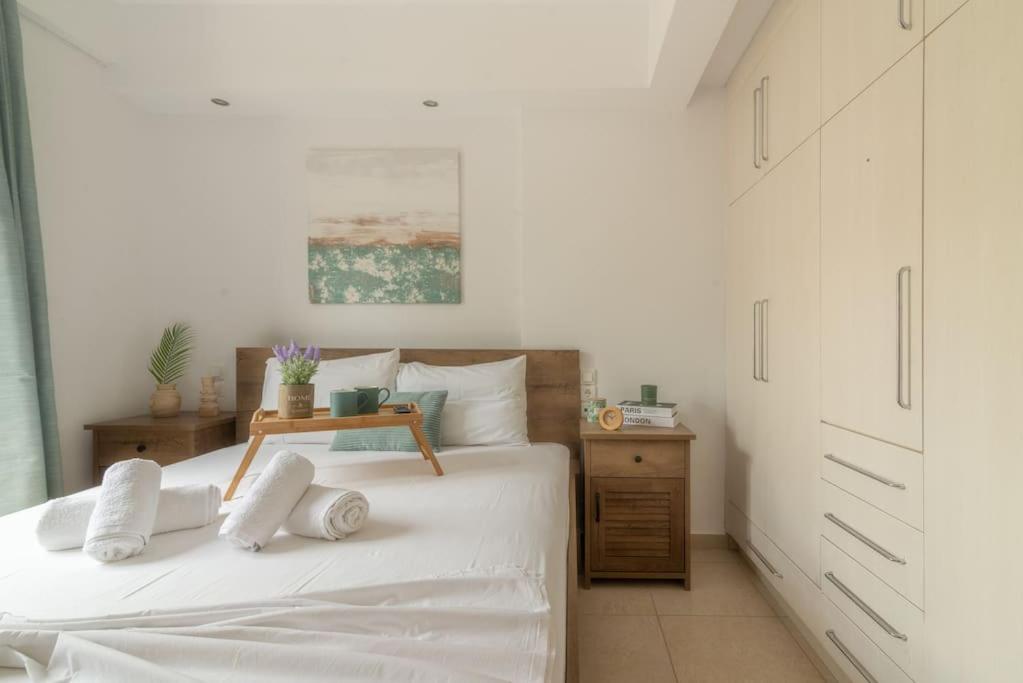 Citrea Stylish House With Garden Near Beach 伊拉克利翁 外观 照片