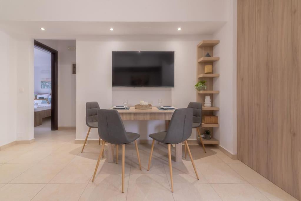 Citrea Stylish House With Garden Near Beach 伊拉克利翁 外观 照片