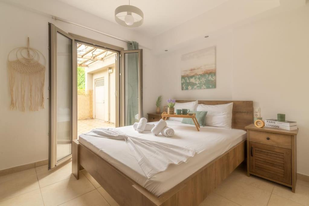 Citrea Stylish House With Garden Near Beach 伊拉克利翁 外观 照片